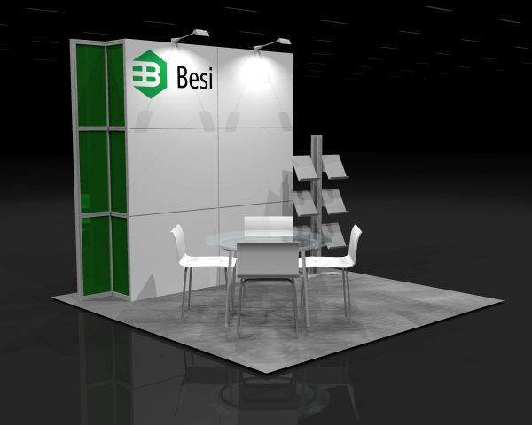 BESI001 - 10x10 Trade Show Booth Rental