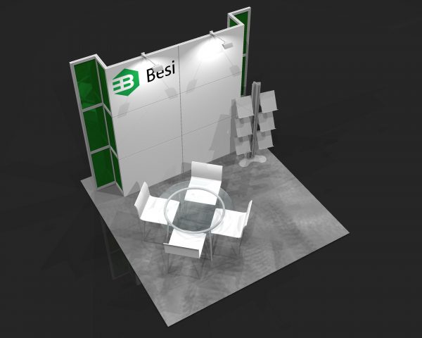 BESI001 - 10x10 Trade Show Booth Rental