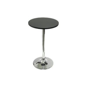 Hightop Table - Black and Chrome