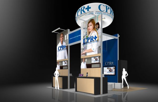 CPR+001 - 20x20 Trade Show Exhibit Rental