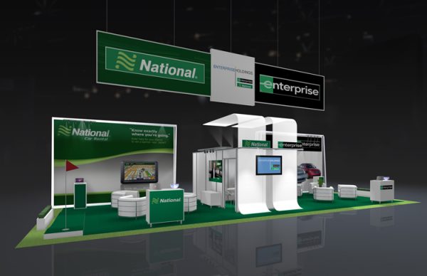 ENTP008 - 20x50 Trade Show Booth Rental