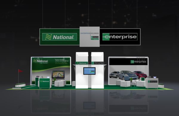 ENTP008 - 20x50 Trade Show Booth Rental