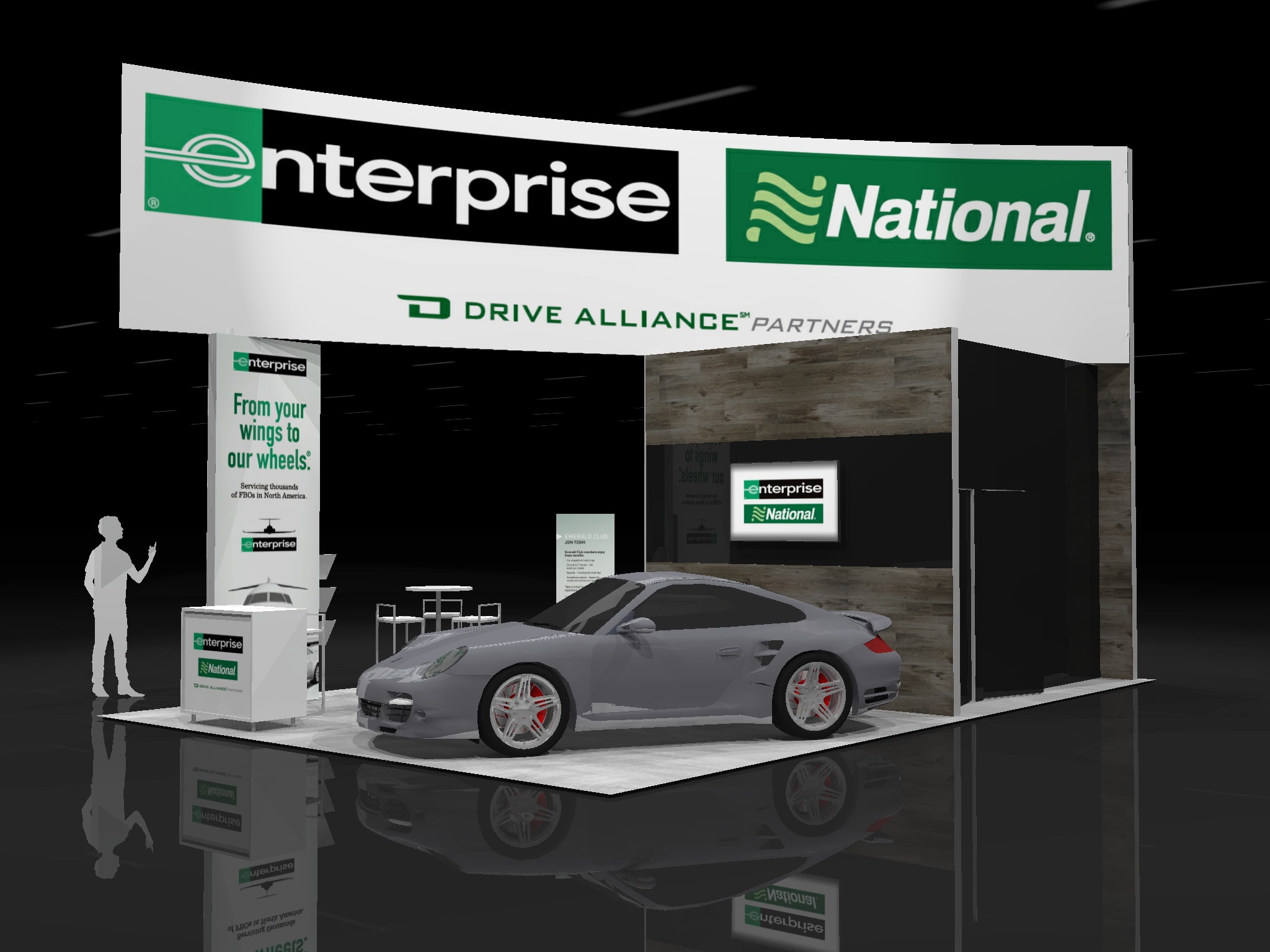 ENTP028 - 20x30 Trade Show Booth Rental