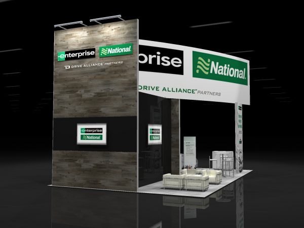 ENTP028 - 20x30 Trade Show Booth Rental