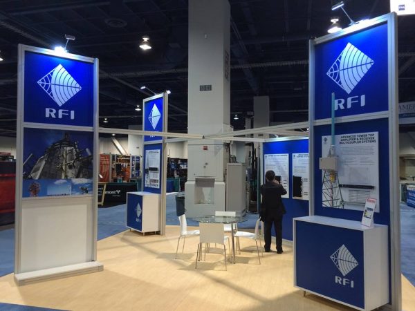 RFI 001 20x20 Rental Booth Design