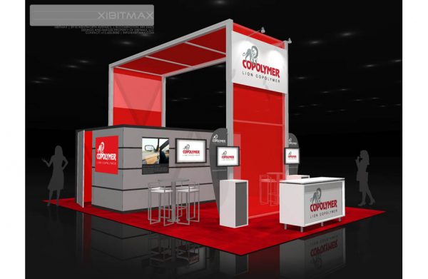LION001 - 20x30 Trade Show Booth Rental
