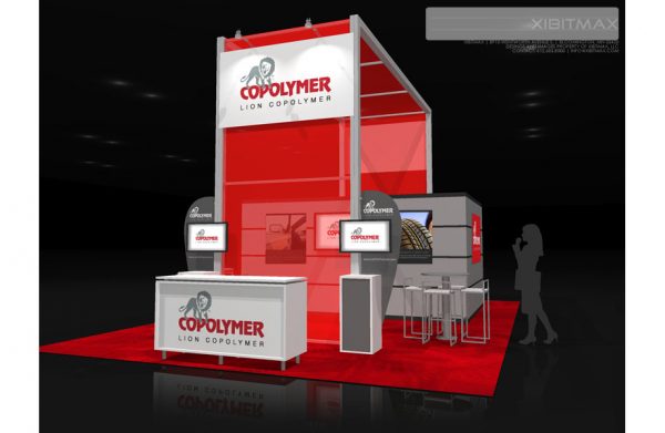 LION001 - 20x30 Trade Show Booth Rental