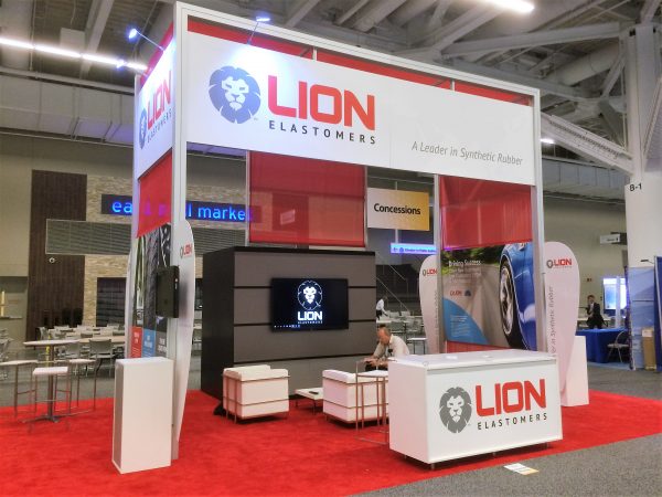 LION003 20x30 Trade Show Display Rental