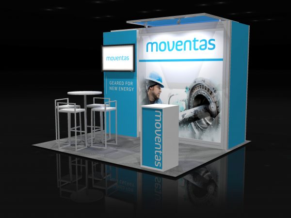 MOVE003 - 10x10 Trade Show Booth Rental