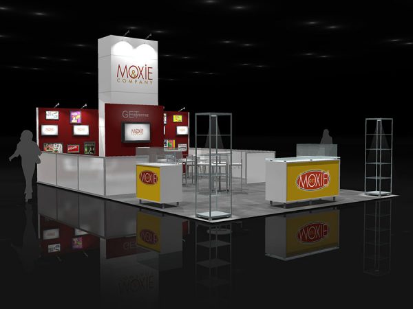 MOXI011 - 20x30 Trade Show Display Rental
