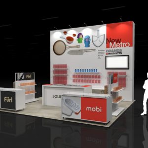NMHT006 - 20x20 Trade Show Display Rental