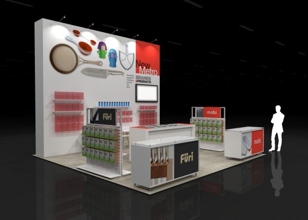 NMHT006 - 20x20 Trade Show Display Rental