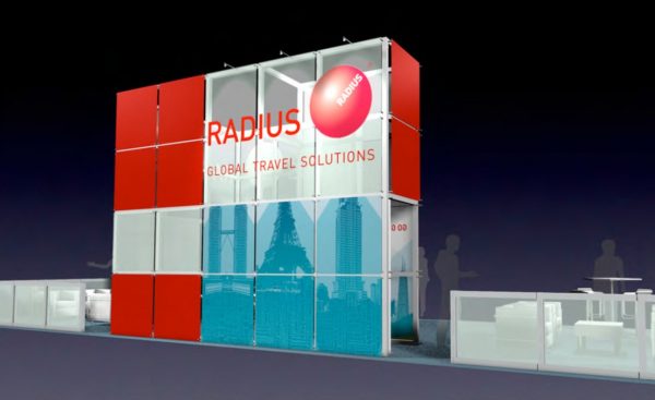 RADI001 - 20x50 Trade Show Booth Rental