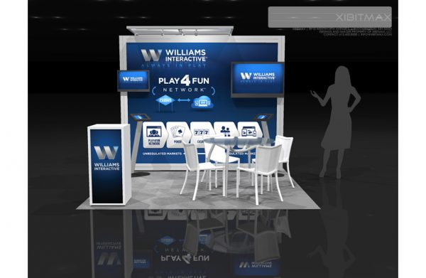 WMSG001 - 10x10 Trade Show Booth Rental