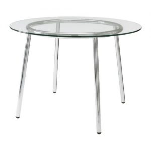 Low Top Table Standard Glass - 42" Wide